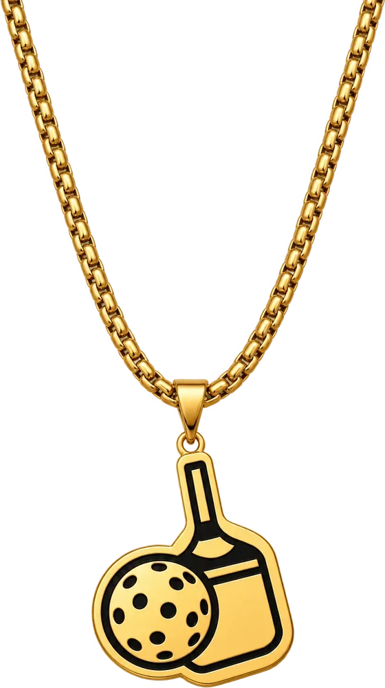 Pickleball Set Necklace