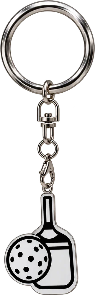 Pickleball Set Keychain