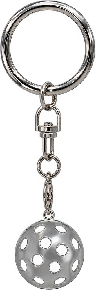 Pickleball Ball Keychain